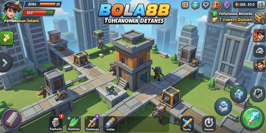Tampilan seru dari gameplay BOLA88 yang menegangkan.