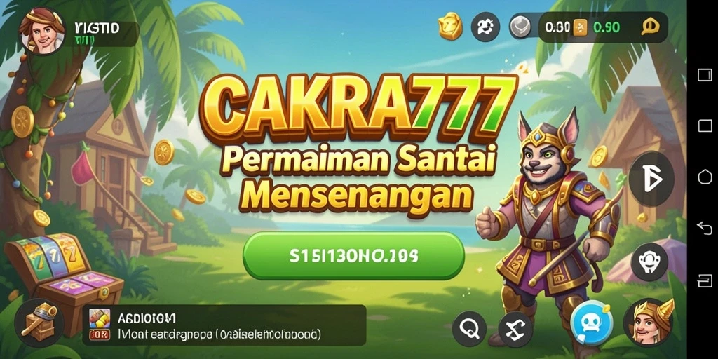 Tampilan screenshot CAKRA777 yang menampilkan gameplay santai dan menarik.