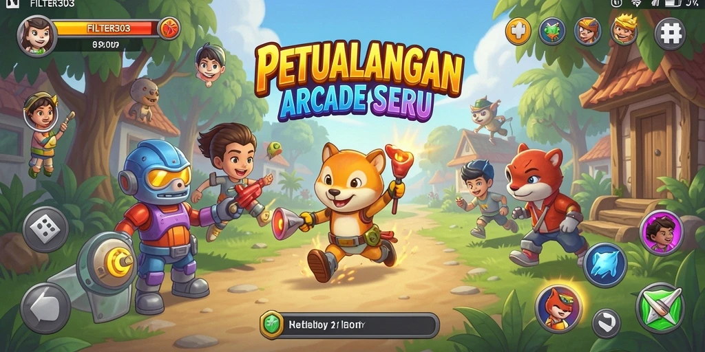 Gambaran seru gameplay FILTER303 dalam aksi.