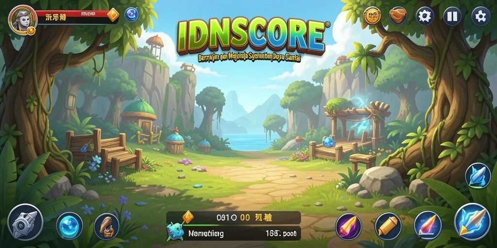 Tampilan gameplay Idle yang menarik dan menawan dari IDNSCORE.