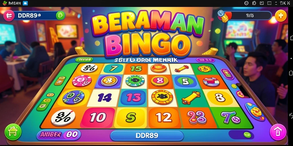 Tampilan gameplay seru Bingo di IDR89.