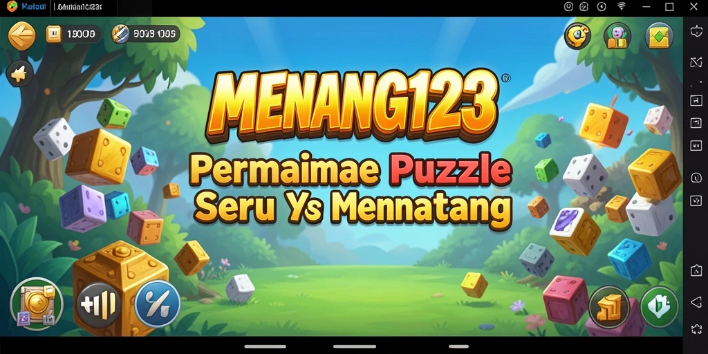 Tampilan dari MENANG123 yang seru saat menyelesaikan teka-teki.