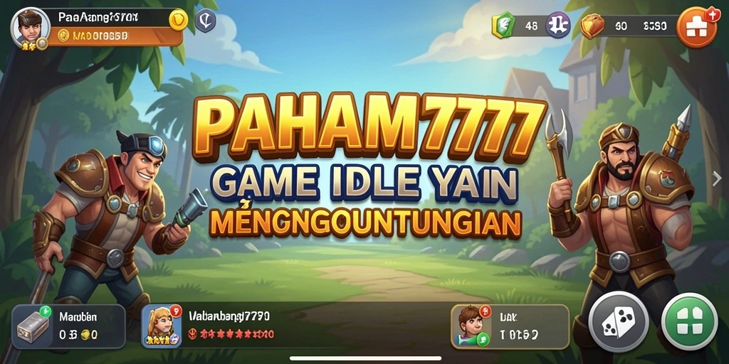 Tampilan gameplay <strong>PAHAM777</strong> yang menarik dan interaktif.