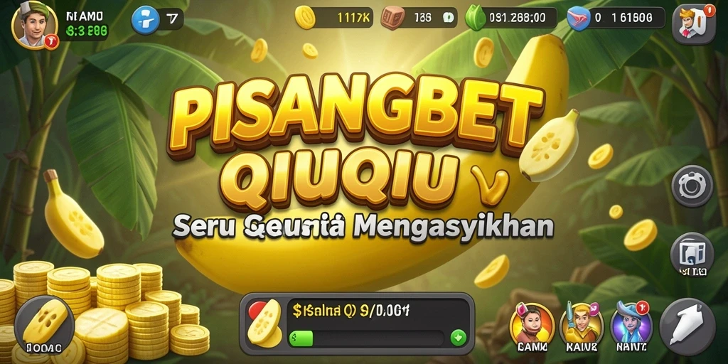 Screenshot gameplay PISANGBET dengan suasana permainan QiuQiu yang menarik.