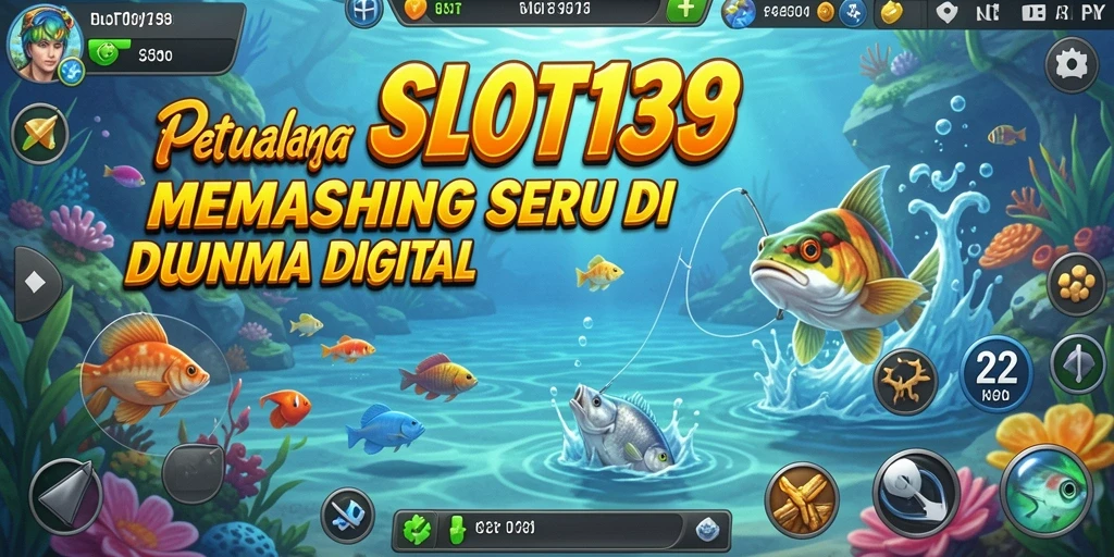 Gameplay SLOT138 yang seru dan menantang saat memancing.