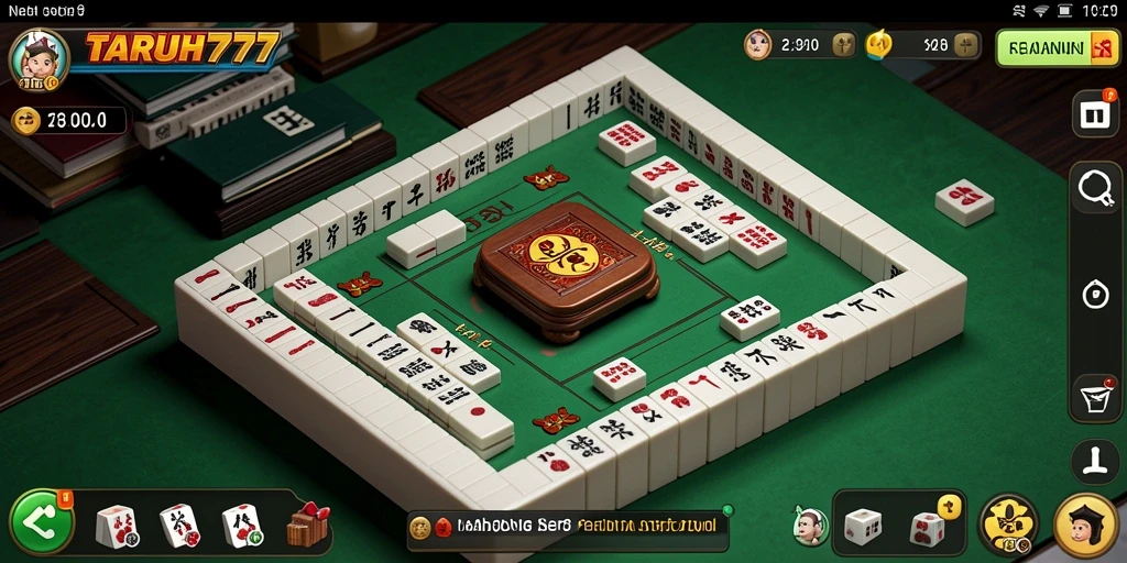 Gameplay menarik dari TARUH777 yang menampilkan Mahjong.