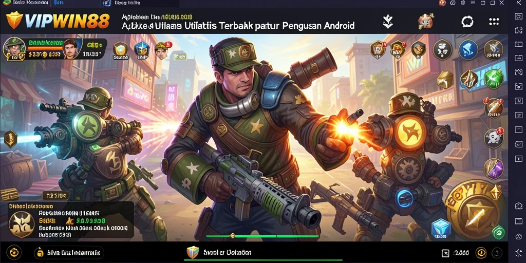 Screenshot VIPWIN88 menampilkan kemudahan penggunaan aplikasi Utility.